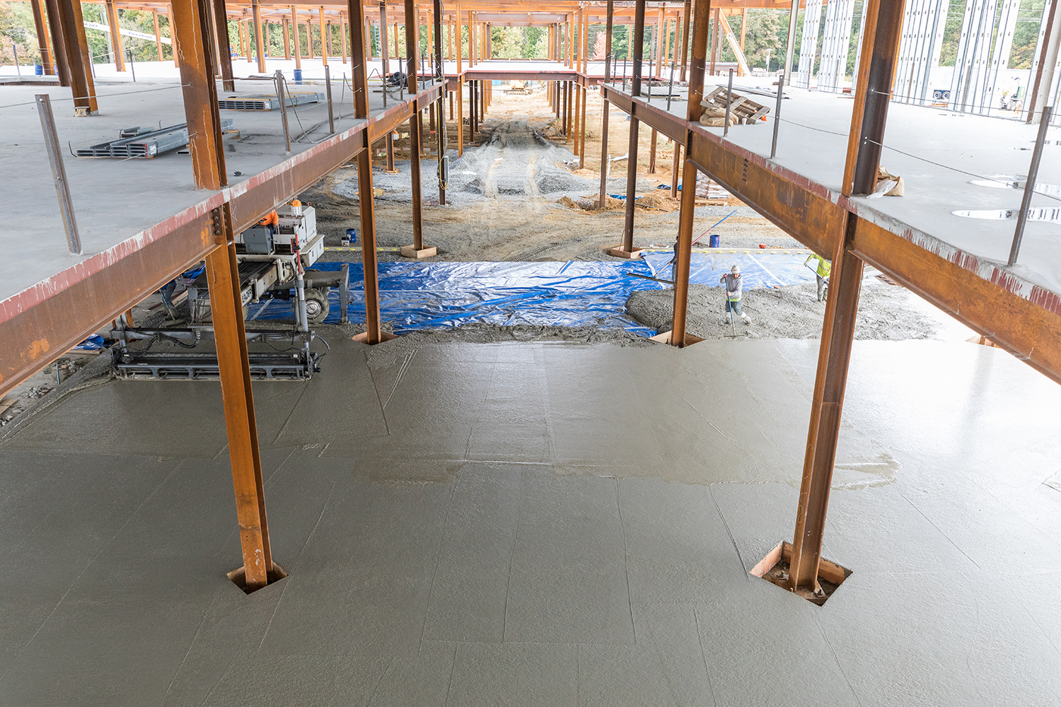 Office building framing