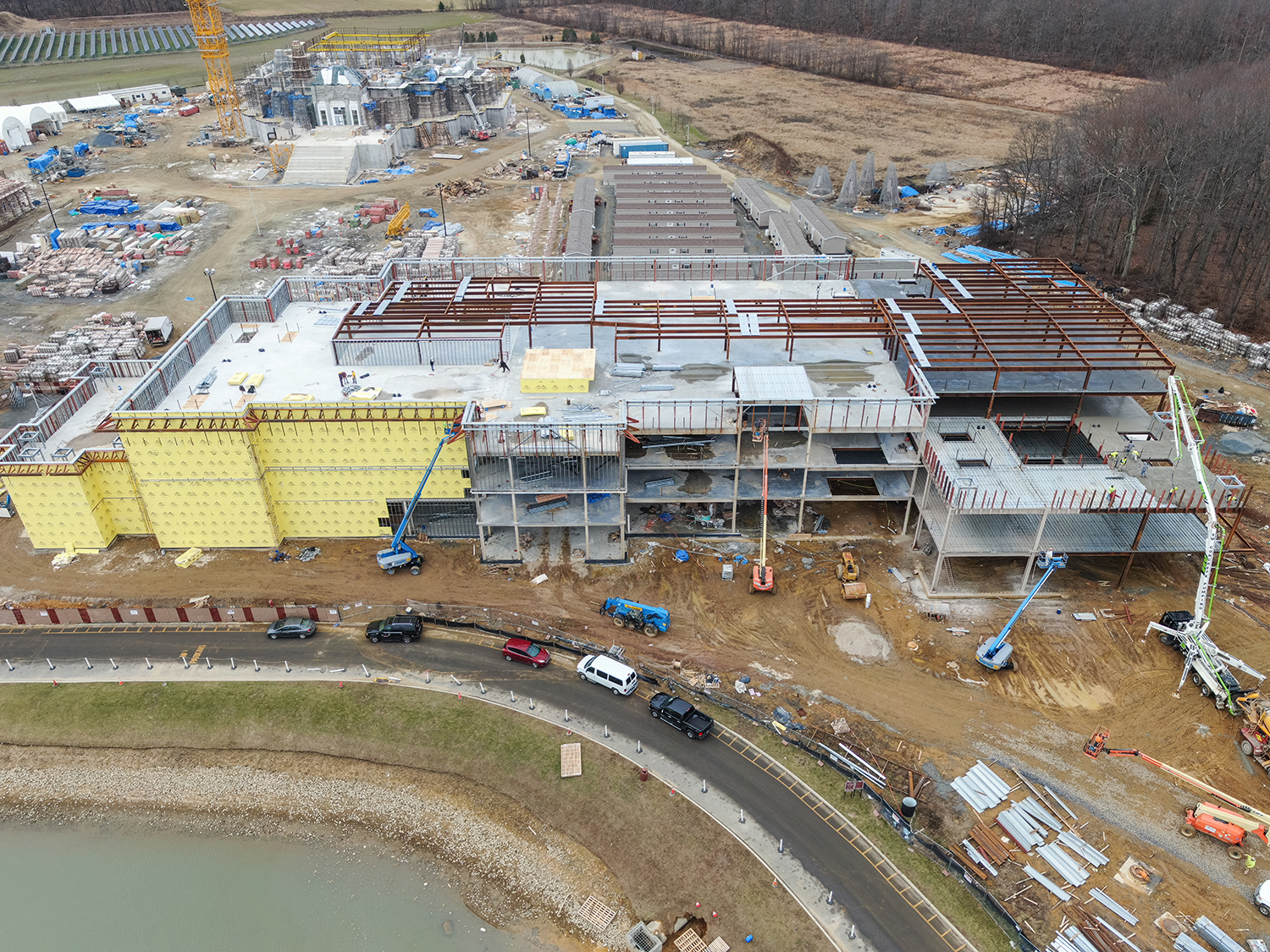 Office building lobby