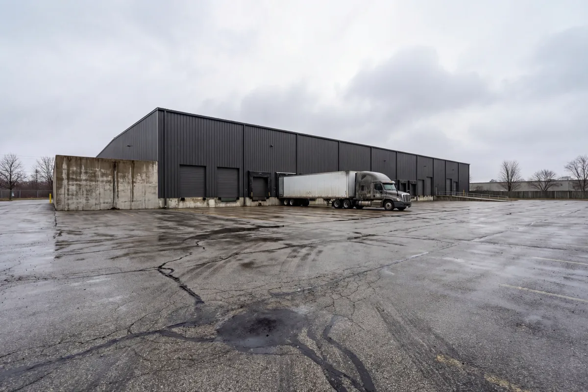 Industrial facility construction project managed by Moksha Construction